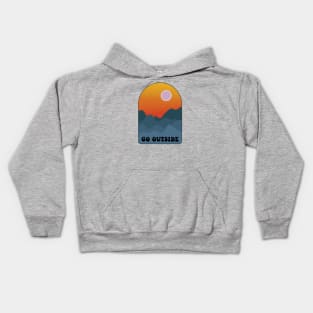 Go Outside Kids Hoodie